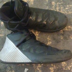 Men's Jordan's by Nick hightop basketball